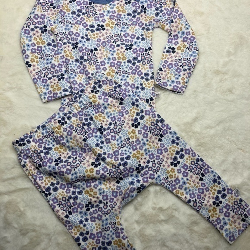 The Honest Company organic cotton set sz 12 months